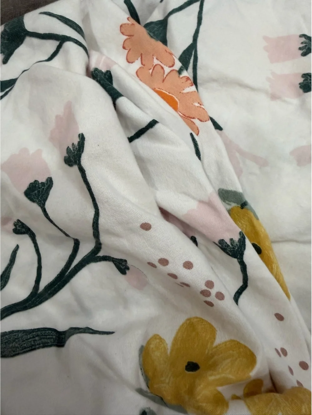 Cloud Island “Garden Floral” Fitted Crib Sheets Set